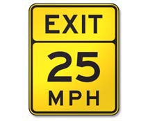 <p>Advisory Speed</p>