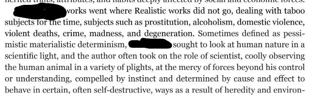 <p>identify the era/genre of literature</p>