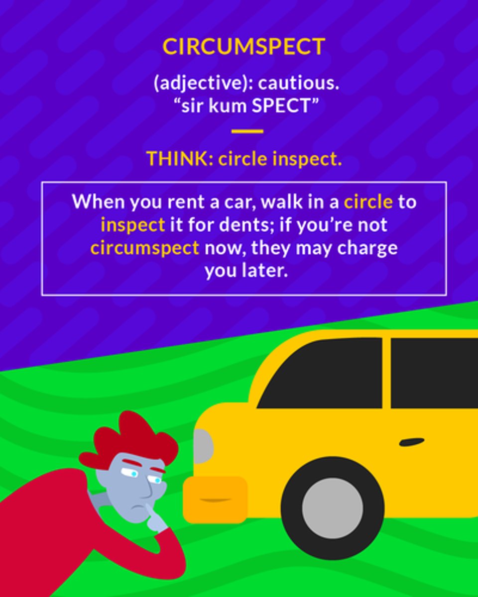 <p>(adj.) cautious</p>