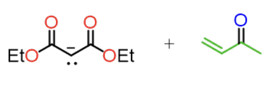 <p>weak base / 1,3 dicarbonyl donor</p>