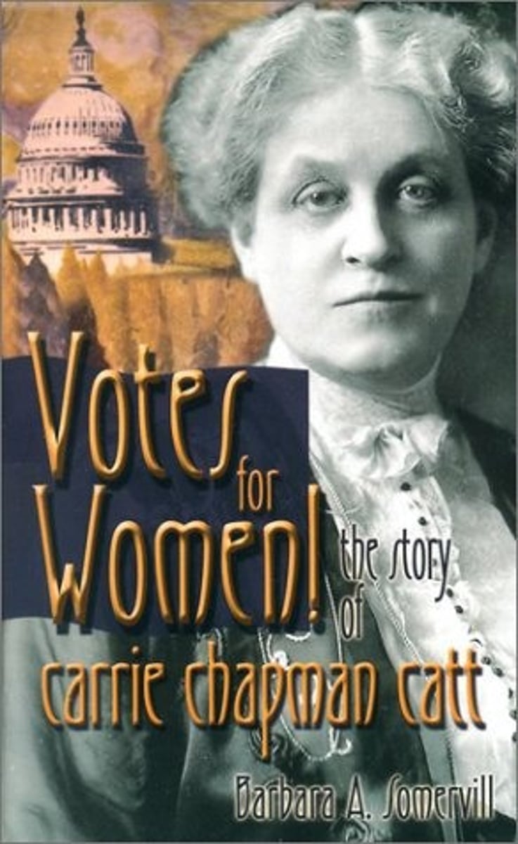<p>Leader of the National American Woman Suffrage Association (NAWSA) that helped push the government to pass the 19th Amendment.</p>