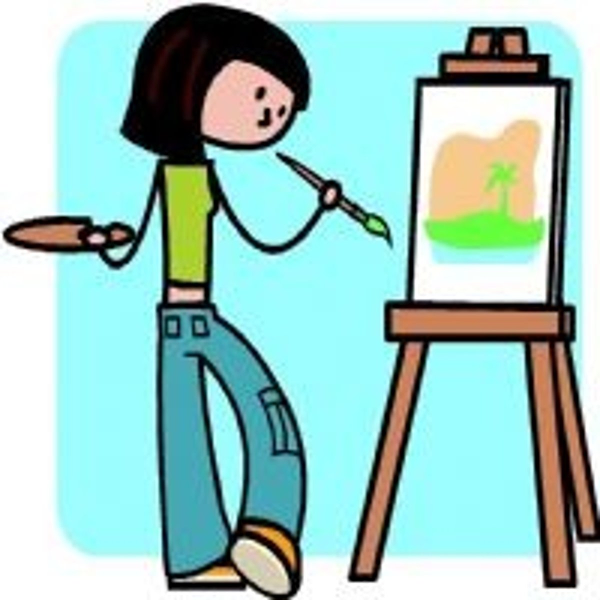 <p>to paint</p>