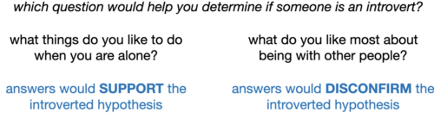 <p>we look for information that supports our opinions and ignore information that refutes it</p>