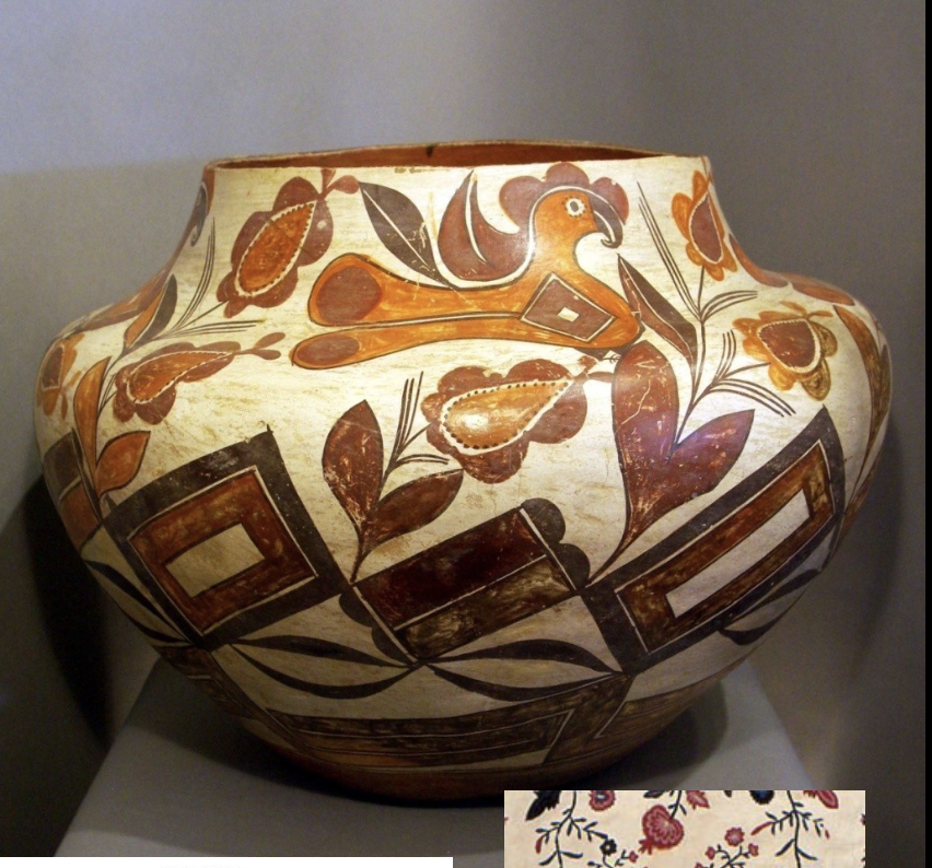 <p><span style="color: rgb(0, 0, 0);"><span>Jar (Olla) with Feathers and Avanyu (water<br>serpent)</span></span></p>