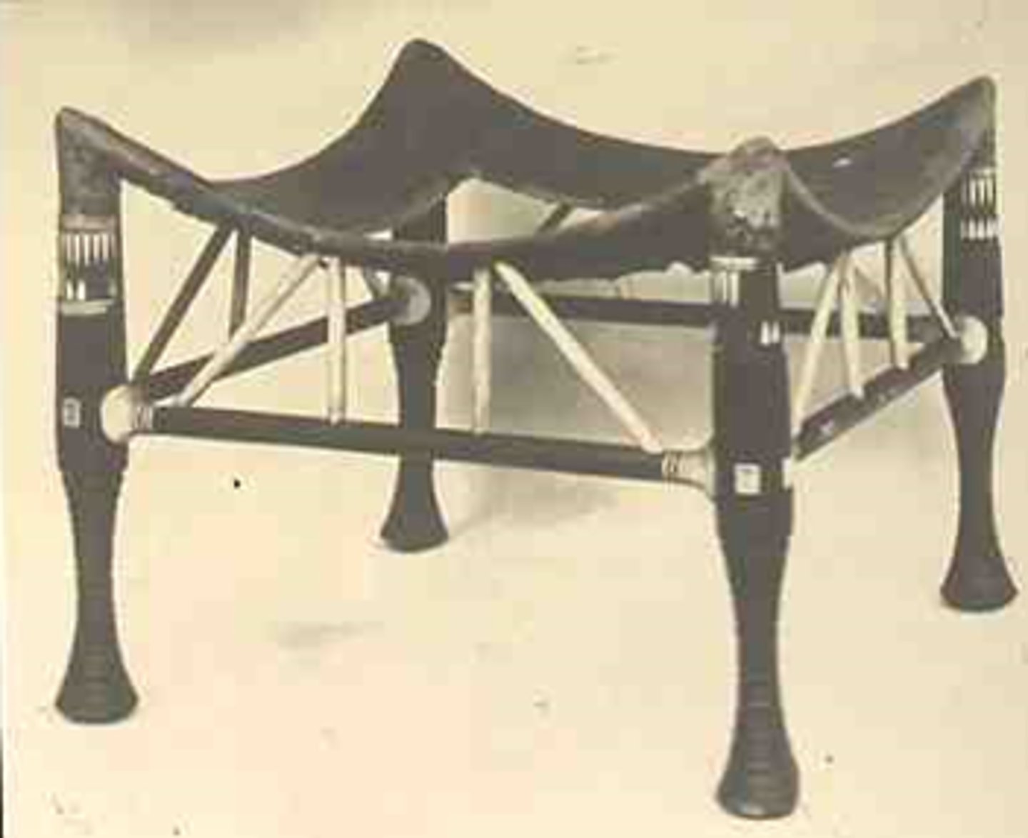 <p>Most common of Egyptian furniture; they invented this</p>
