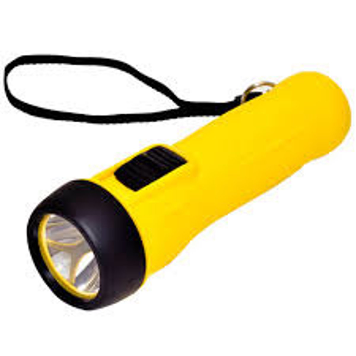 <p>A portable handheld light source used to illuminate dark areas.</p>