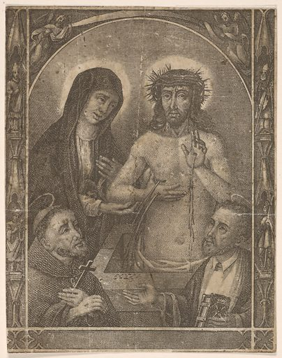 <p><span>Przedstawienie </span>Chrystusa<span> ze śladami męki, stojącego w grobie. Czasem towarzyszy mu </span>Maryja<span>.</span></p>