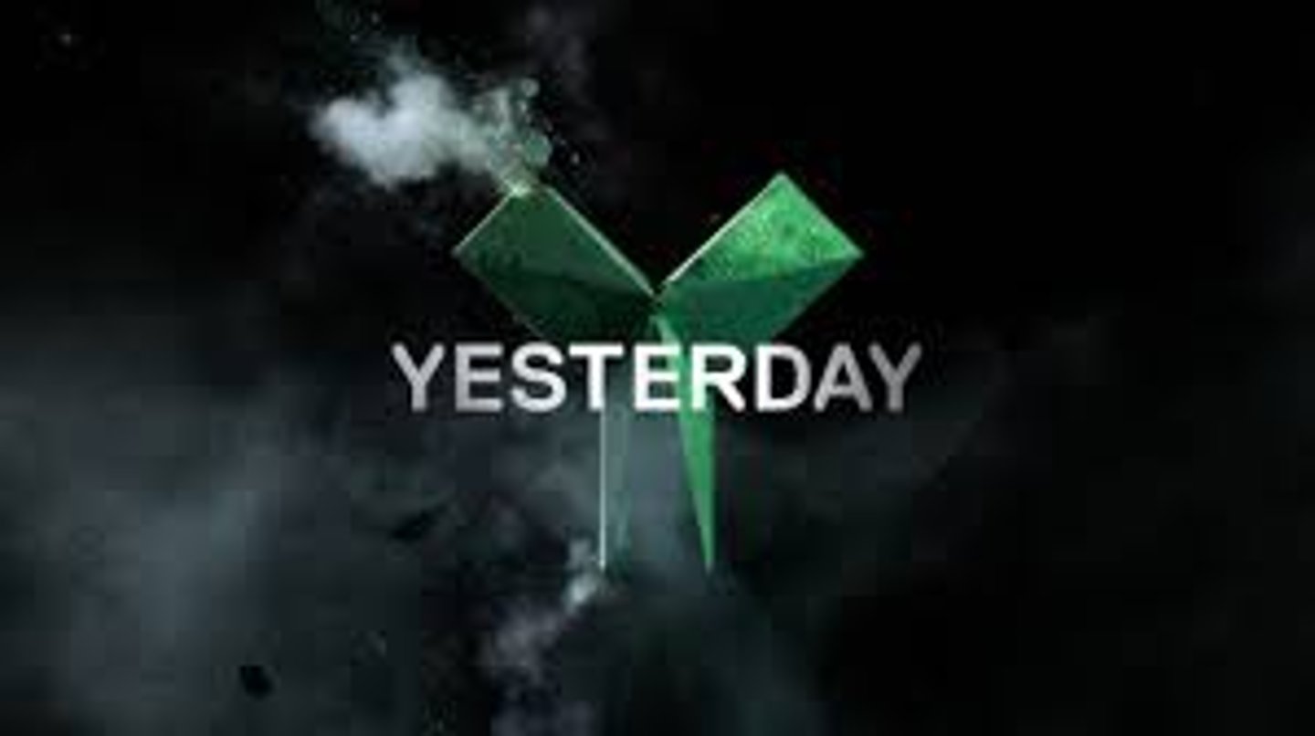 <p>yesterday (zuó tiān)</p>