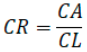 <p><strong>CURRENT RATIO</strong></p>