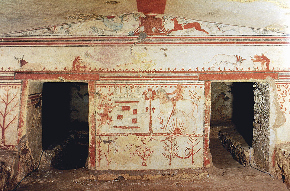 <p><span style="color: #ffffff">Tomb of the Bulls</span></p>