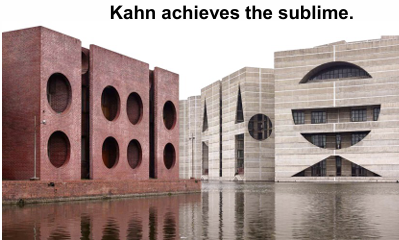<p>Kahn's largest project in Dhaka, showcasing his grand vision for architecture in civic spaces.</p>