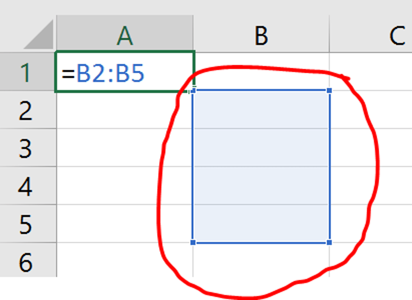 <p>These are the cells that contain values and from which values will be checked against the criteria.</p>