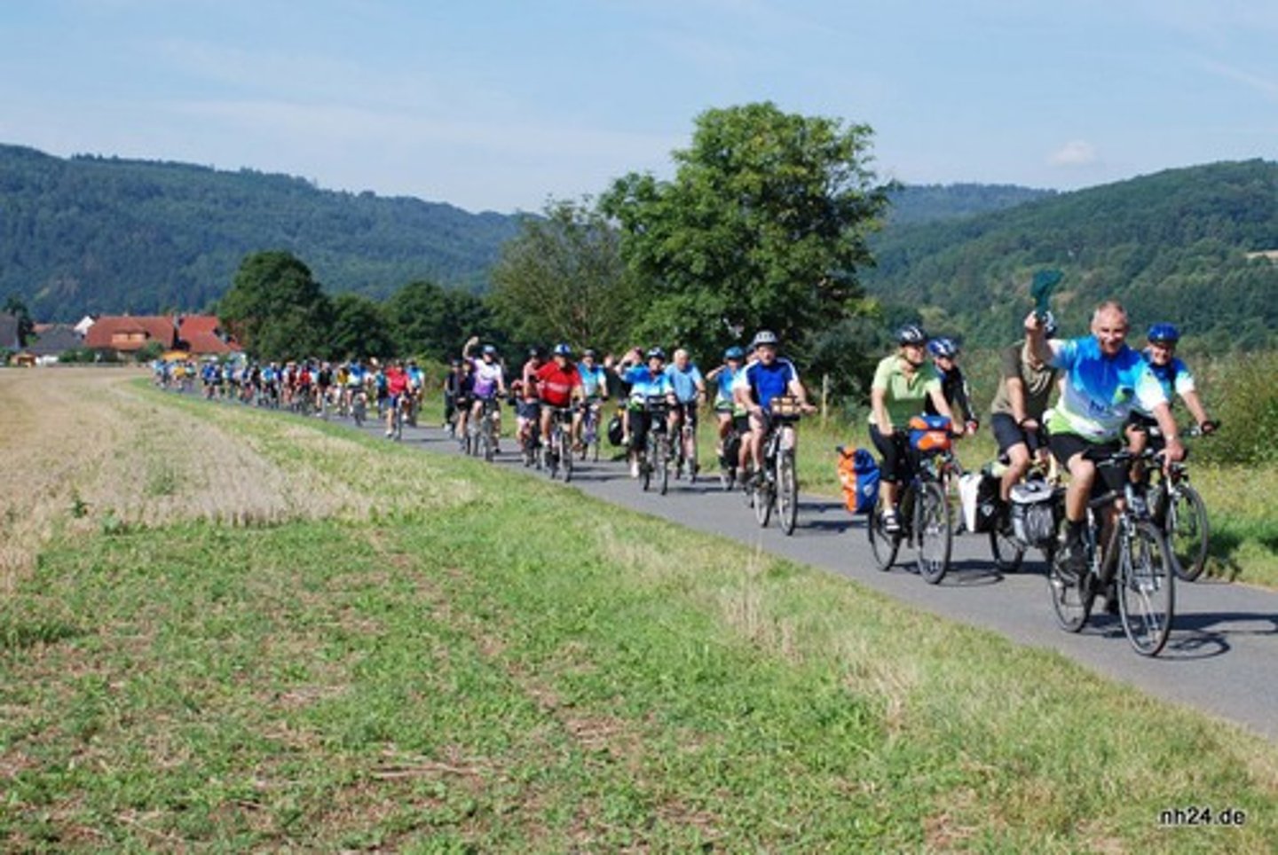 <p>el tour en bici</p>