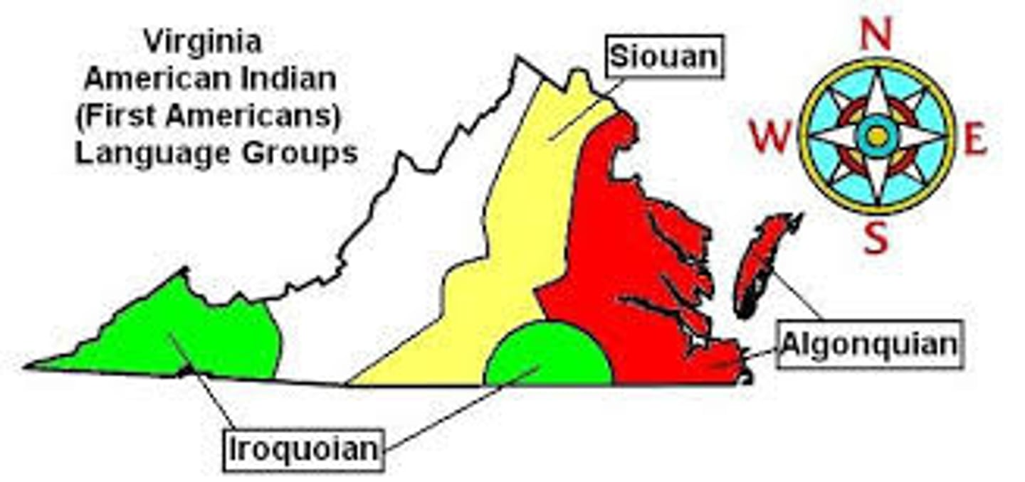 <p>This language was spoken by the tribes in Southwestern Virginia and in Southern Virginia near the border of North Carolina.</p>