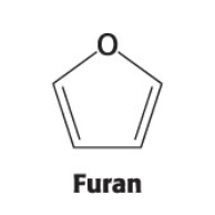 <p>furanose b/c it looks like furan </p>