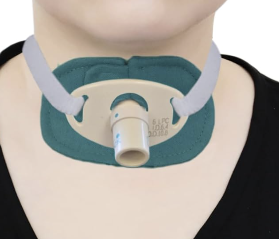 <p>trach tube </p>