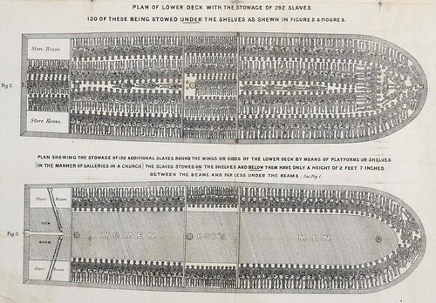 <p>The voyage that brought captured Africans to the West Indies and Americas to be sold into slavery.</p>