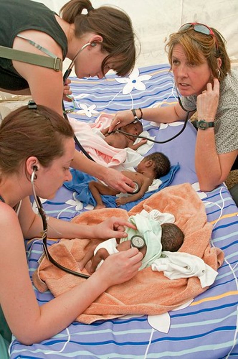 <p>a method of prioritizing treatment when there is more than one victim. Most severe treated first.</p>