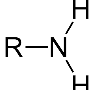 <p>R-NH<sub>2</sub></p>