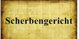 <p>Was war das Ziel des Scherbengerichts?</p>