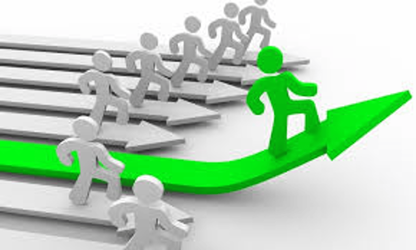 <p>gain a competitive advantage</p>