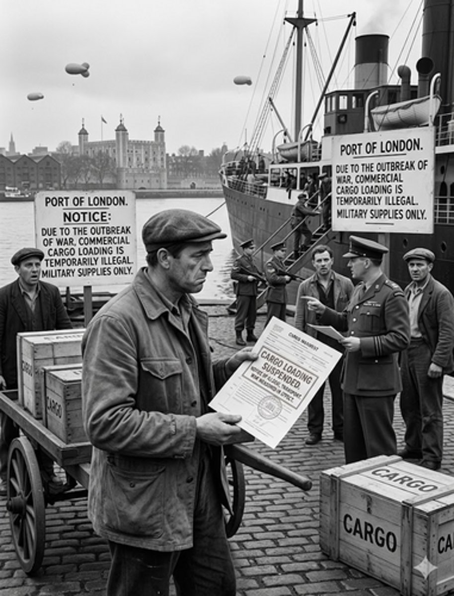 <p>Chapter: Discharge of Contract (Discharge by Breach: Risks of Affirmation)</p><p>Facts: D to load cargo but was told not to before performance. D decided to remain and affirm contract and claim contract price. However, while waiting, war broke out and loading cargo was made illegal</p><p>Principle: D cannot affirm contract where there is a supervening illegality</p>