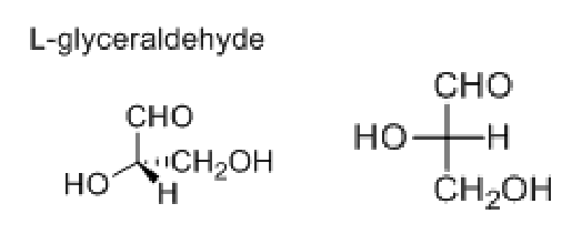 <p>most oxidised (COOH) on top; what side is the amino acid on?</p>