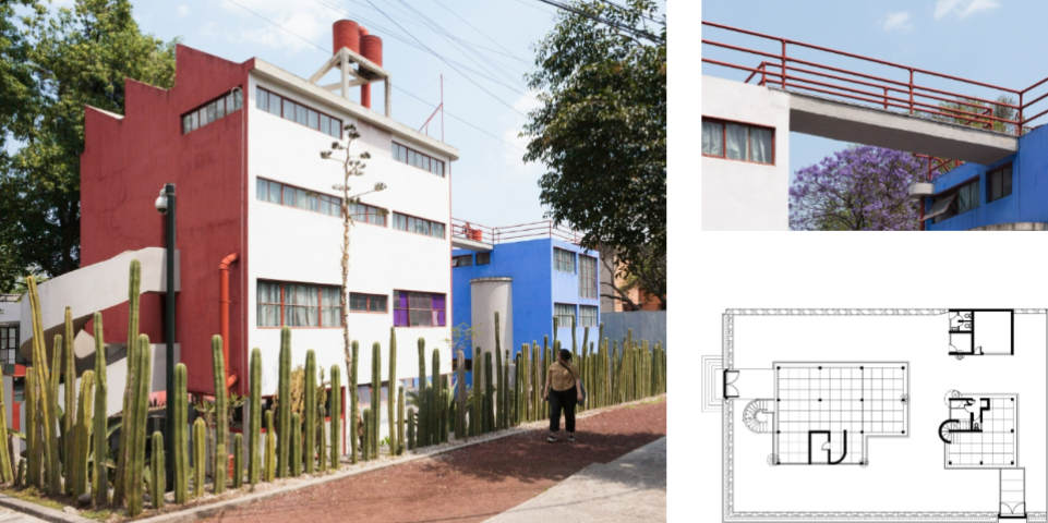 <p><span>Rivera-Kahlo Houses &amp; Studios, Juan O’Gorman (Mexico City, Mexico, 1931-1932)</span></p>