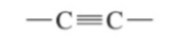 <p>Carbon-Carbon triple bond </p>