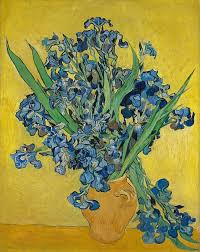 <p>Van Gogh, Irises, Saint-Rémy-de-Provence, May 1890, Oil on canvas, 93 × 74 cm</p>