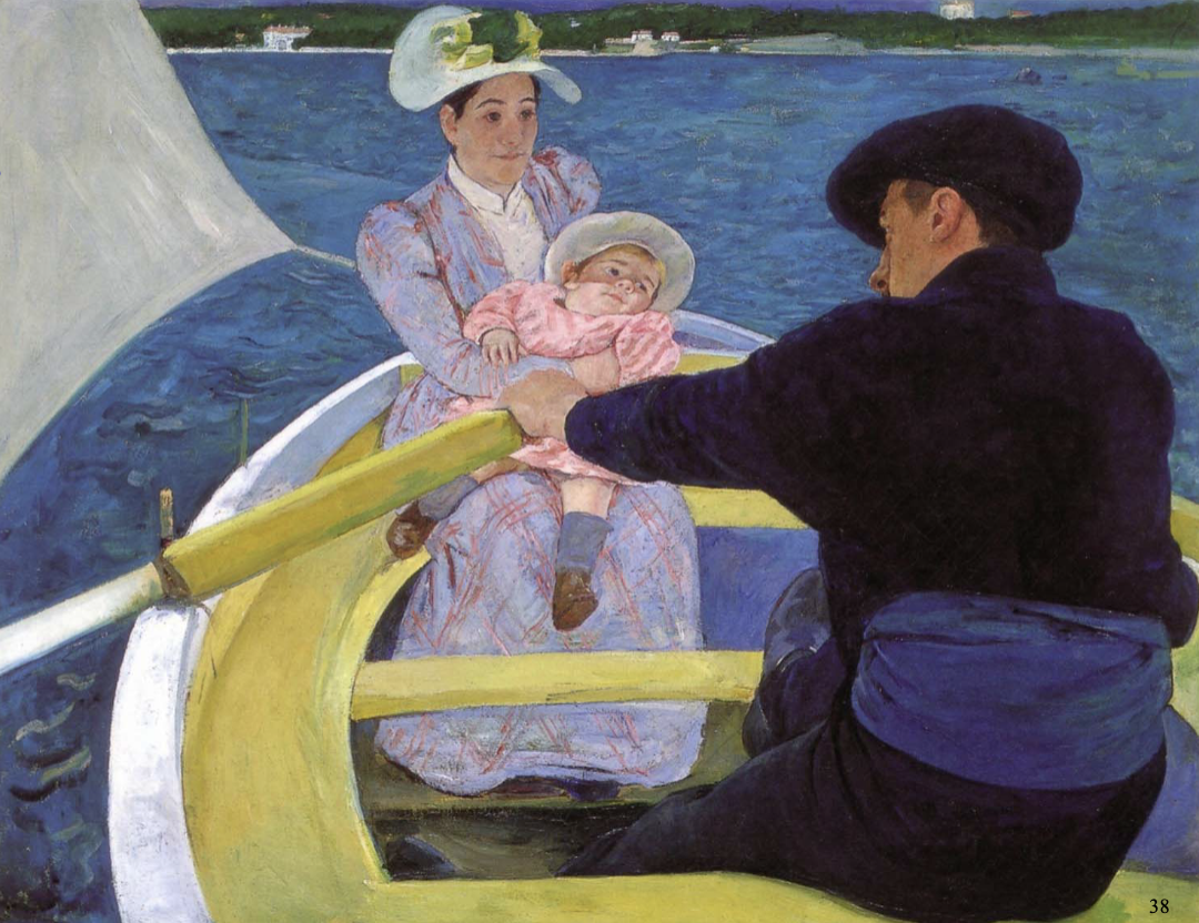 <p>The Boating Party, Mary Cassatt 1893-94</p>