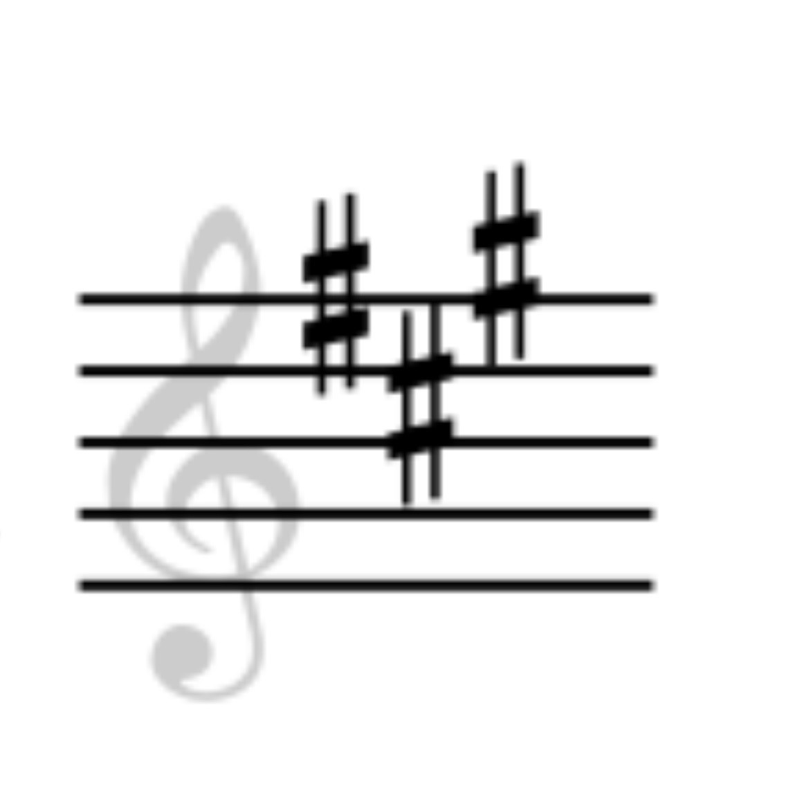 <p>What note is the sharp and which scale has this sharp? </p>