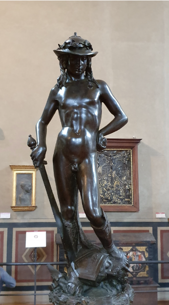 <p>David (creator, date, &amp; material)</p>