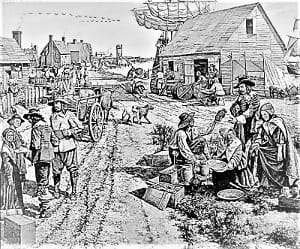 <p>The system of indentured labor used during the Colonial period had which of the following effects?</p>