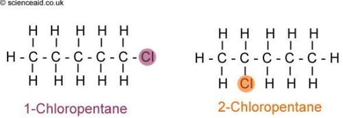 <p>differ in the covalent arrangements of their atoms</p>