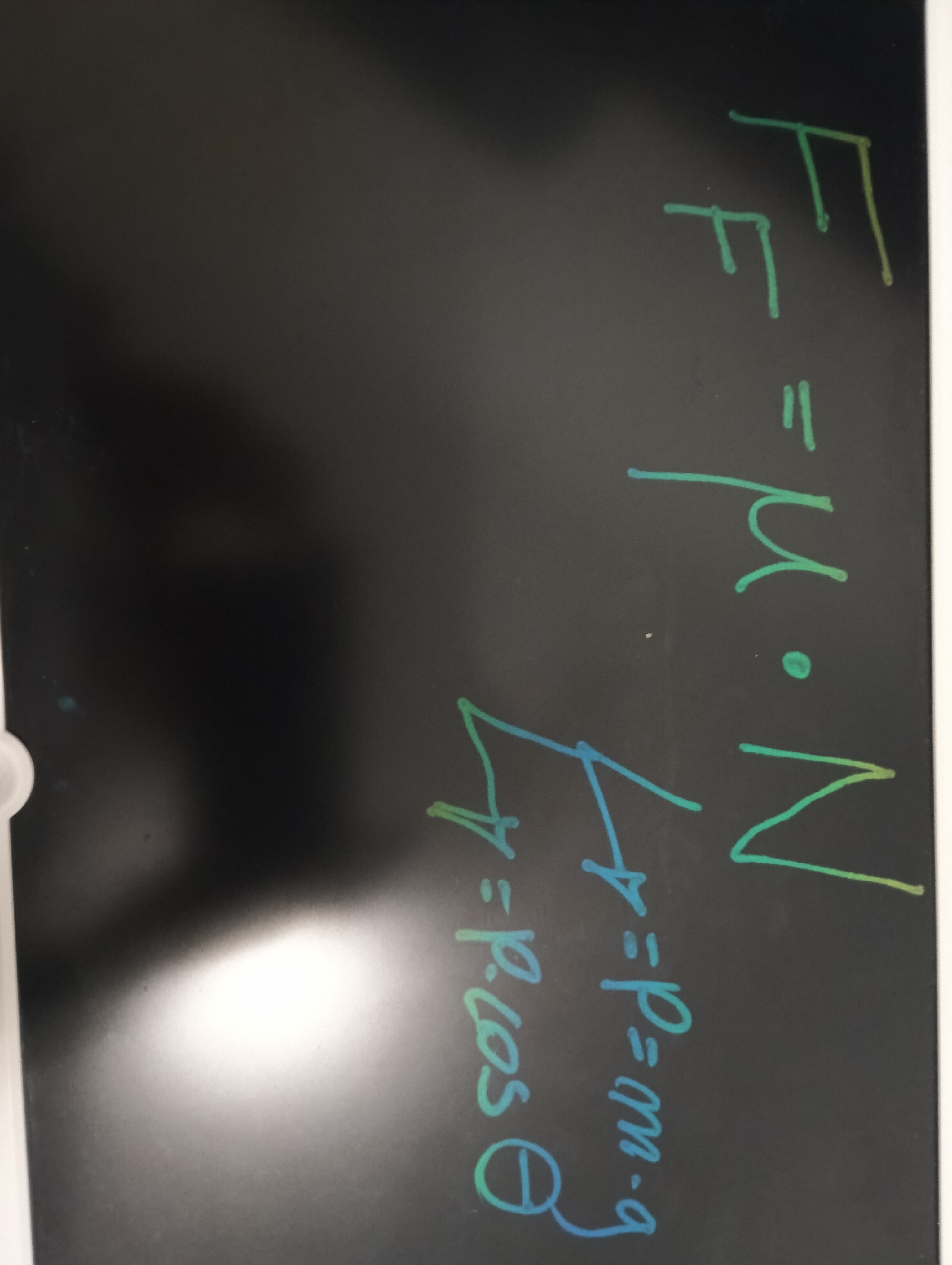 <p>Fuerza de fregamiento = índice de fregamiento × FNormal</p><p class="has-focus"></p><p class="has-focus is-empty">Fuerza normal =</p><p class="has-focus">P= m×g</p><p class="has-focus">P× cos Angulo (en planos inclinados)</p>