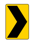 <p>Chevron sign</p>