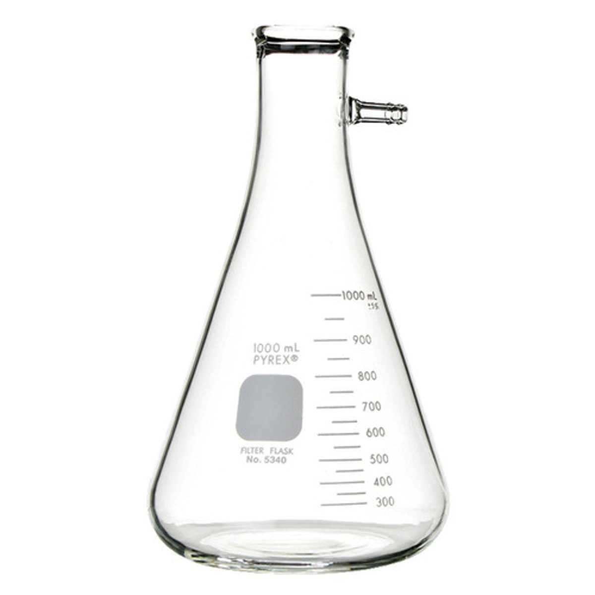 <p>similar to an Erlenmeyer flask that can have a vacuum attached</p>