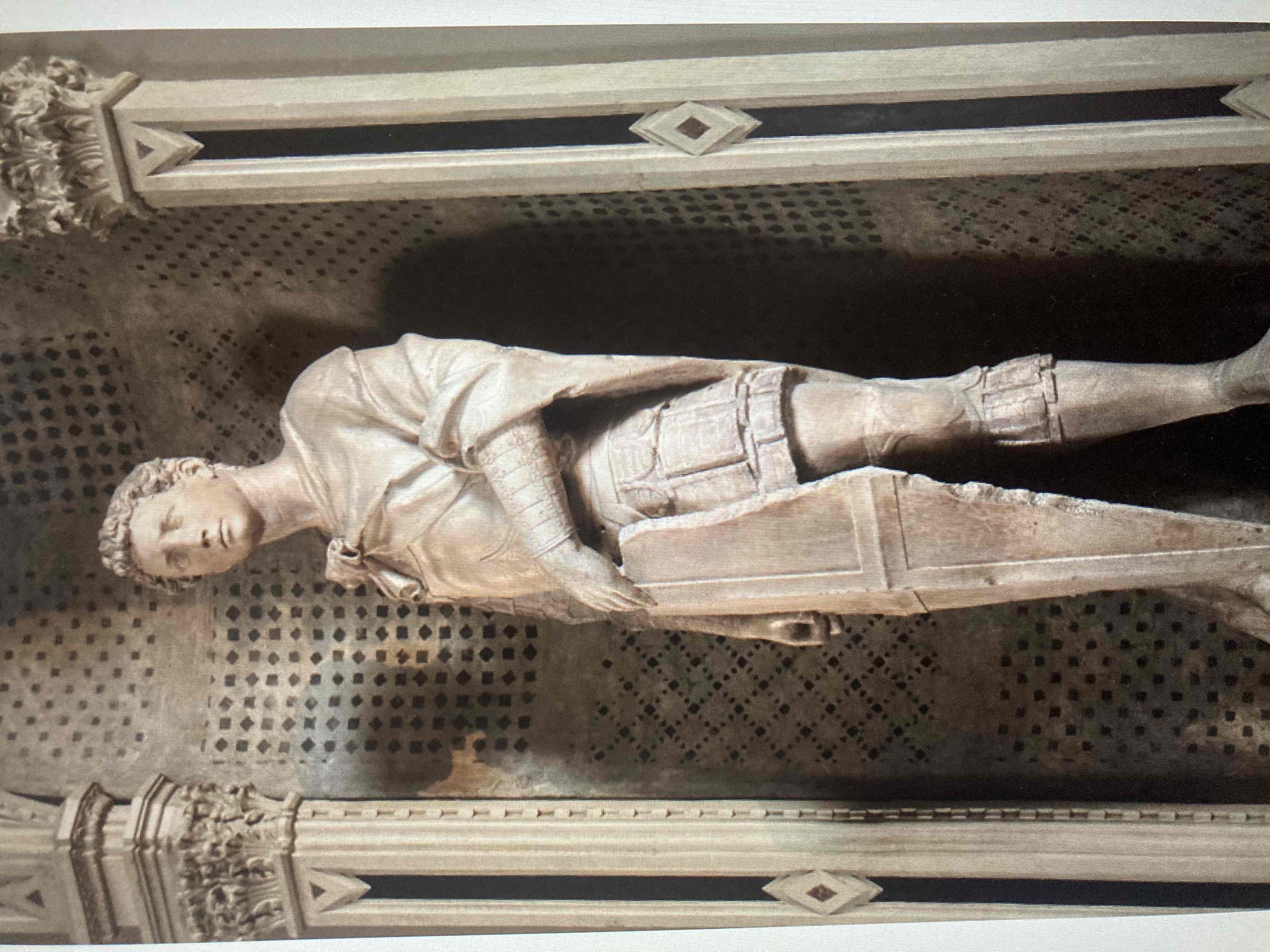 <ul><li><p>Donatello</p></li><li><p>Sv. Jurij</p></li><li><p>1416-17</p></li></ul>