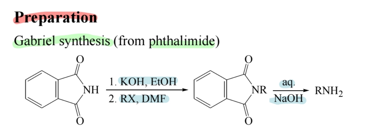 <p><span>Produces primary amines from phthalimide.</span></p>