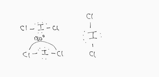 EG: trigonal bipyramidal

MG: linear

Bond Angle: 180