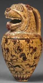 <ul><li><p>Greek Arts</p></li><li><p>Geometric Period</p></li><li><p>Notable Pottery Art</p></li><li><p>700BCE: A Celebration Of The Rise Of Corinth</p></li></ul><p></p>