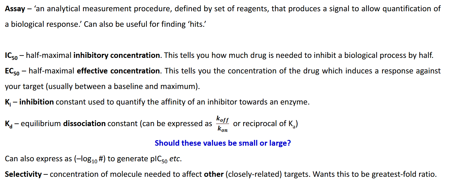 <p>Ideally you want these numbers to be small as possible</p>
