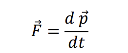 <ol><li><p>there exist inertial frames of reference relative to which a particle acted on by no forces moves on a straight line at constant speed.</p></li><li><p>If a particle is measured in an inertial frame of reference to experience a net force then(see image)</p></li><li><p>In the absence of any exteernal forces, the total momentum of a system of N particles remains constant</p></li></ol><p></p>