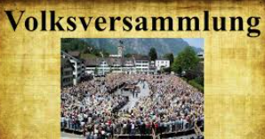 <p>Die Volksversammlung / asamblea popular</p>