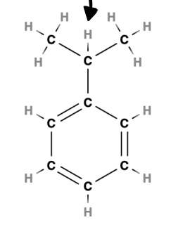 <p>What is the coupling in this molecule?</p>