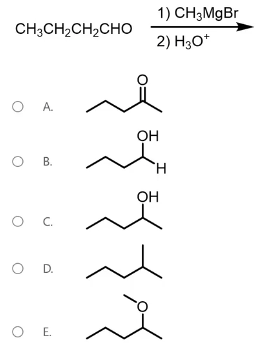 <p><span>What is the product of the following reaction?</span></p>