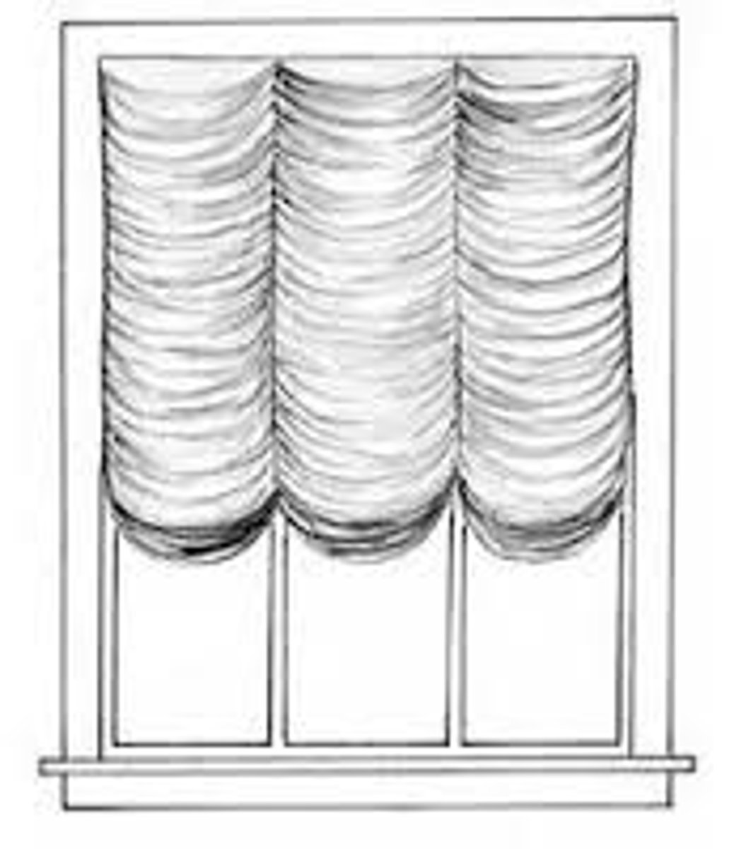 <p>Fold into scallops</p>