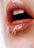 <p>The clear liquid found in the mouth, also known as spit.</p>