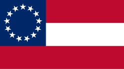 <p>Confederate States of America:</p><p></p><p>the crossed flag was only waved in the battlefield, wasn’t official</p>